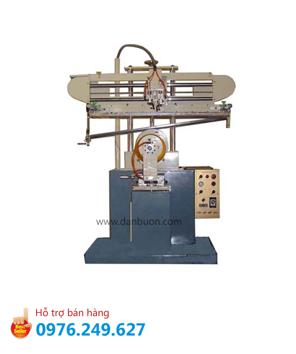 Máy in lụa dạng trụ tròn đường kính phi 100mm chính hãng TOBO